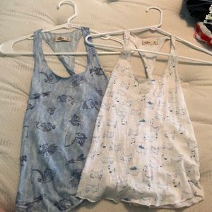 hollister tank top bundle